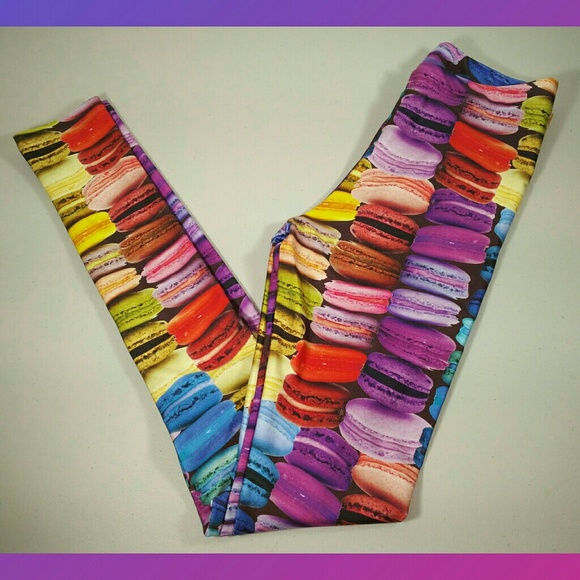 Poprageous Pants - Poprageous Extra Small Macarons Leggings